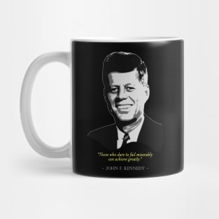 John F. Kennedy Quote Mug